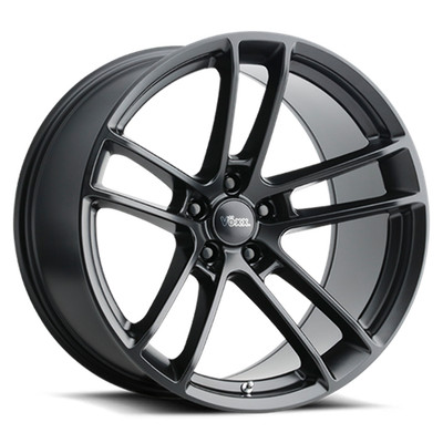 Voxx Hellcat Widebody 2 20x9 5x115 20mm Matte Black; CW2 290-5115-20 MB