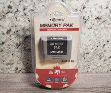 Tomee M05708 Memory Card for Nintendo 64 N64 256K NEW Controller Pak 