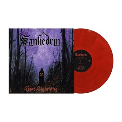 SANHEDRIN - Heat Lightning - Vinyl-LP - ruby red marbled Vinyl