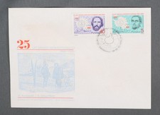 MayfairStamps Poland 1986 Amundsen Antarctic Exploration Dual Cover aax_01885