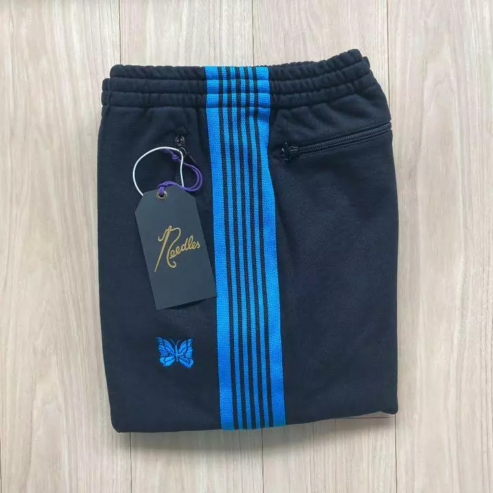 Louis Vuitton Mixed Material Track Pants Sky Blue. Size Xs