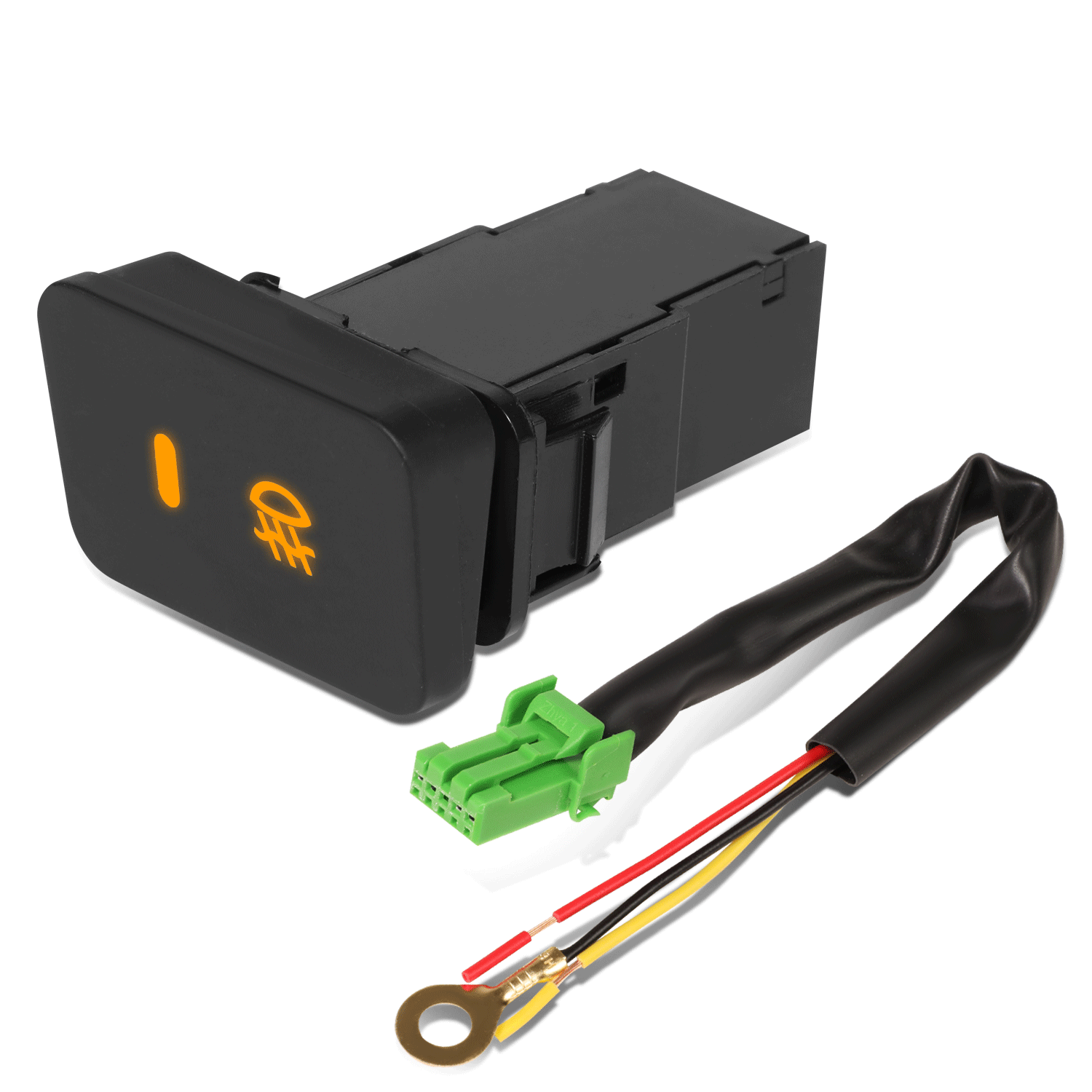 Universal Fit 07-11 Camry Dash-Mounted Fog Light Switch with Wiring Harness