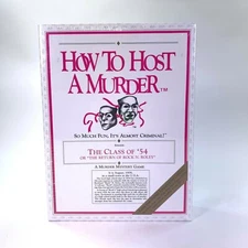 Intuitive Marketing How To Host A Murder Mystery Game The Class Of 54 Vintage 