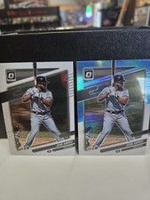 2021 Donruss Optic #131 Jose Abreu Carolina Blue & White Plus Base