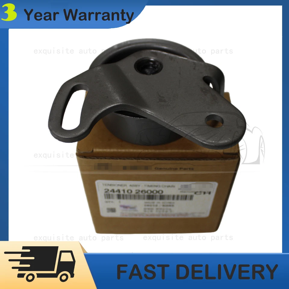 Motor 2441026000 NUEVO Rodillo tensor correa de distribución para Hyundai Kia 2441026000 Foto 3 de 4