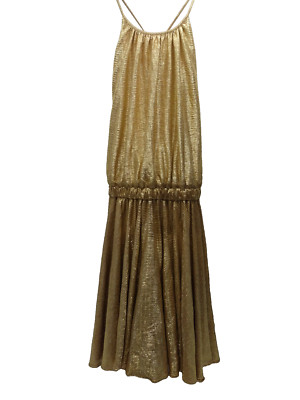 .Halston Heritage Sleeveless Round Neck Dress Size Medium *NEW