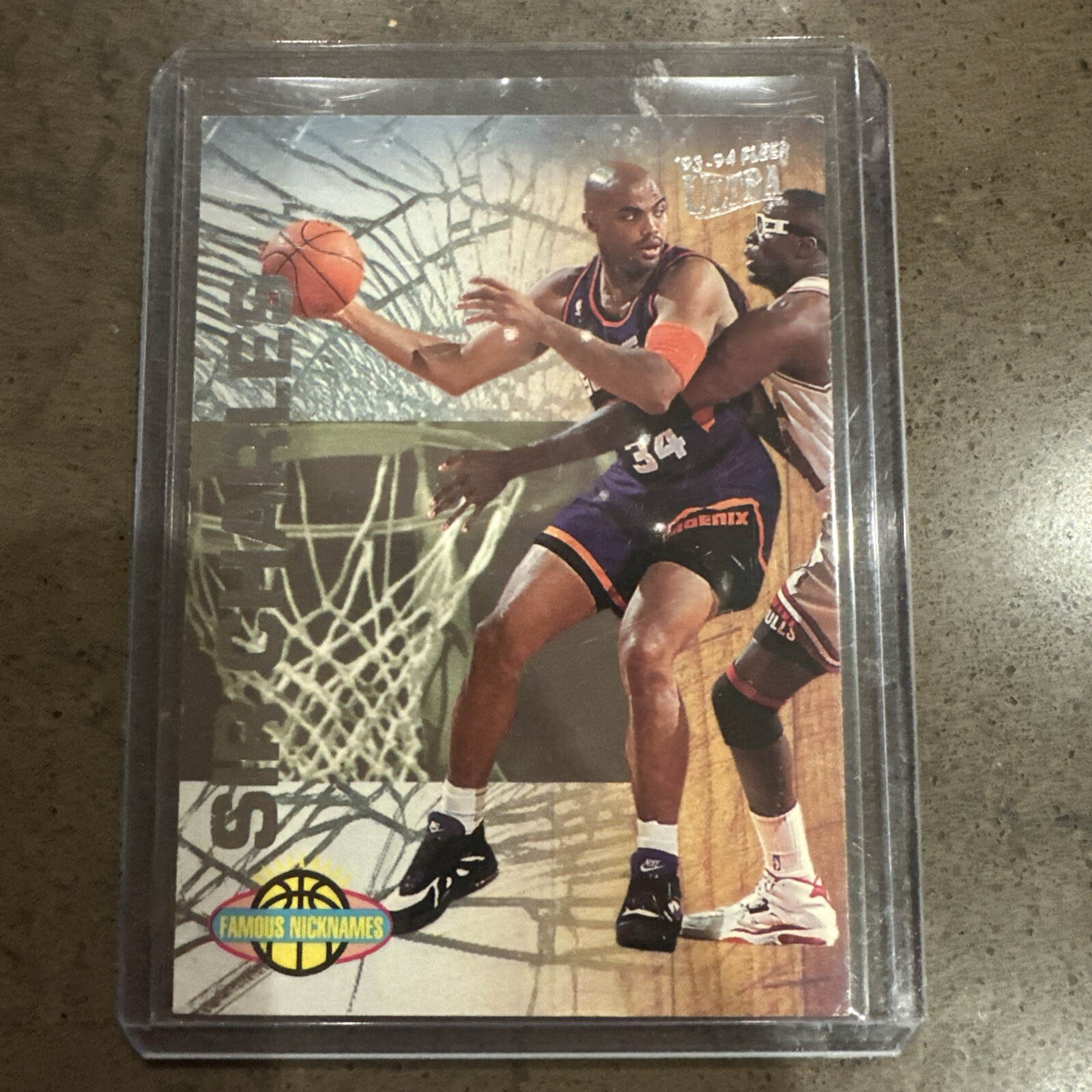 Charles Barkley 1993-94 Fleer Ultra Famous Nicknames #1 Sir Charles Phoenix Suns