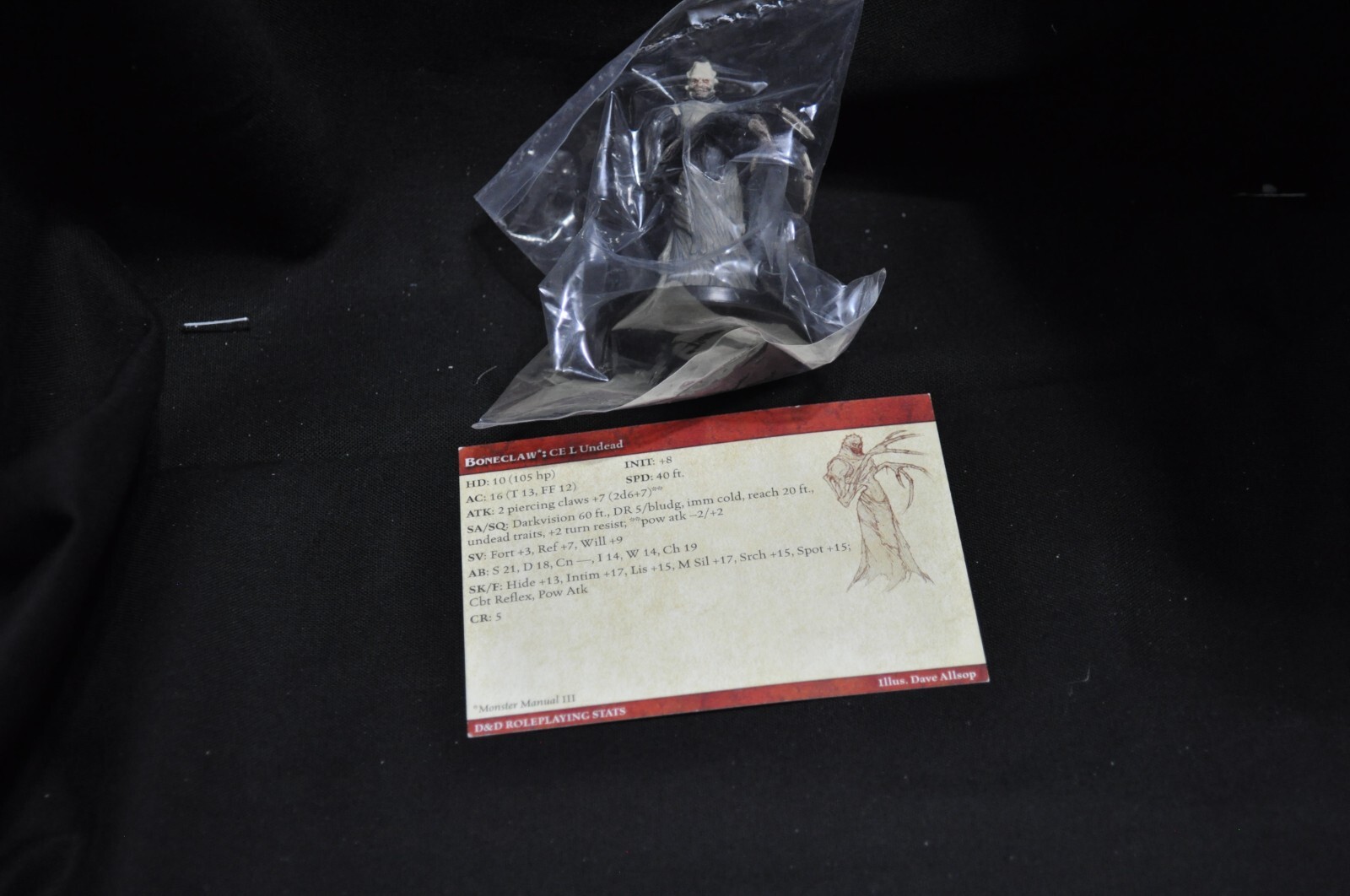 D&D mini Boneclaw NEW - OOP rare | eBay