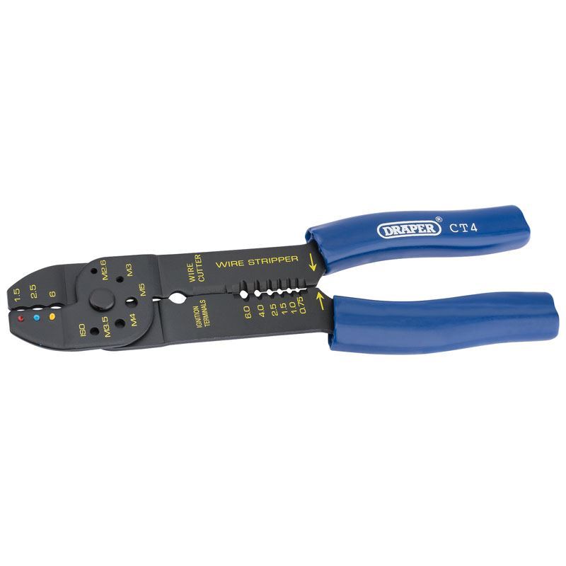 Draper 4 Way Crimping Tool, 215mm CT4