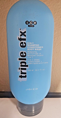 Joico ICE Triple EFX 3-in-1 Shampoo Conditioner Body Wash - 8.5 oz.