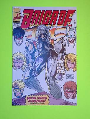 Brigade #1 Vol. 1 1992 Image Comics 1st App 7.0+ Comic Book SD6-40