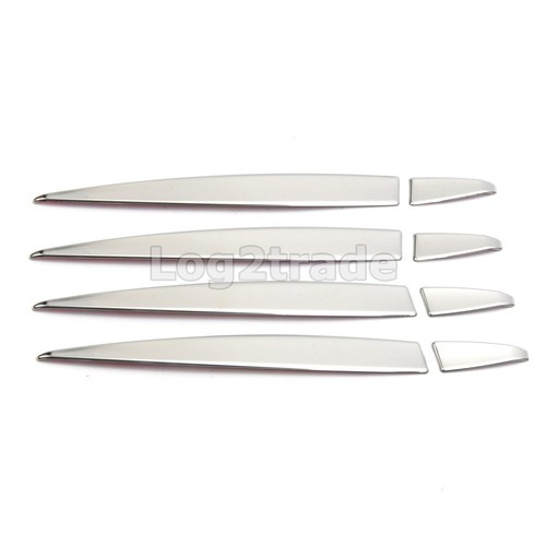 Cubierta de manija de puerta de coche para BMW X5 F15 2014 2015 2016 moldura de acero inoxidable - Imagen 2 de 7