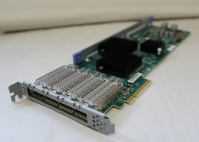 NetApp SAS-Controller Quad-Port QSFP SAS PCI-E - 111-00625+B1 // 100-00181+B1