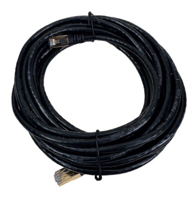 7m schwarz CAT6 RJ45 Ethernet Kabel Netzwerk LAN Patchkabel Fast Speed Router PC