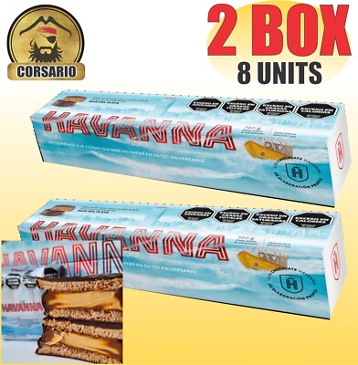 Caja box Alfajores Havanna Mar Del Plata 150 Años X 8 Unidades-sea   salt-2 BOX