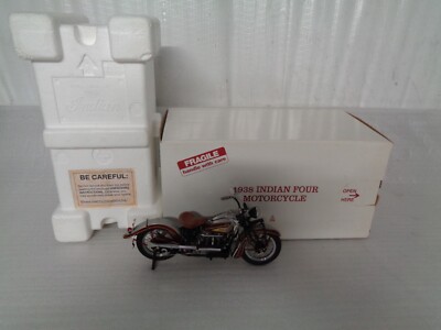 1938 Indian Four Motorcycle Danbury Mint Die-Cast Model 1:10 | eBay