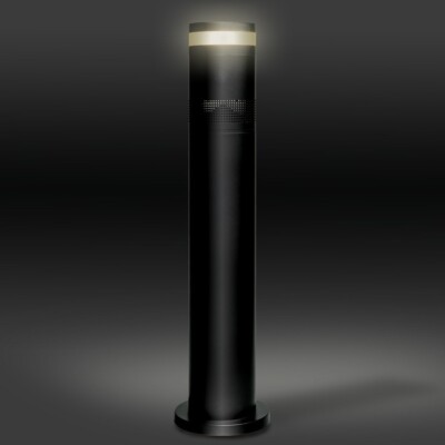OSD Landscape Bollard Full-Range Speaker with 3W LED Light, IP65 Weatherproof