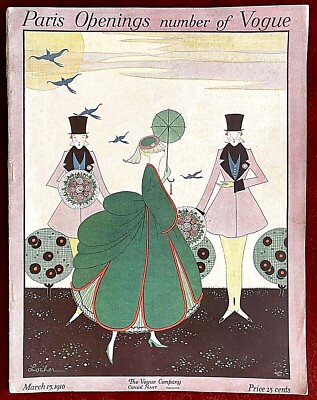 Vogue Magazine ~ March 15, 1916 ~ Locher Flore Ravalles De Meyer Paquin Worth