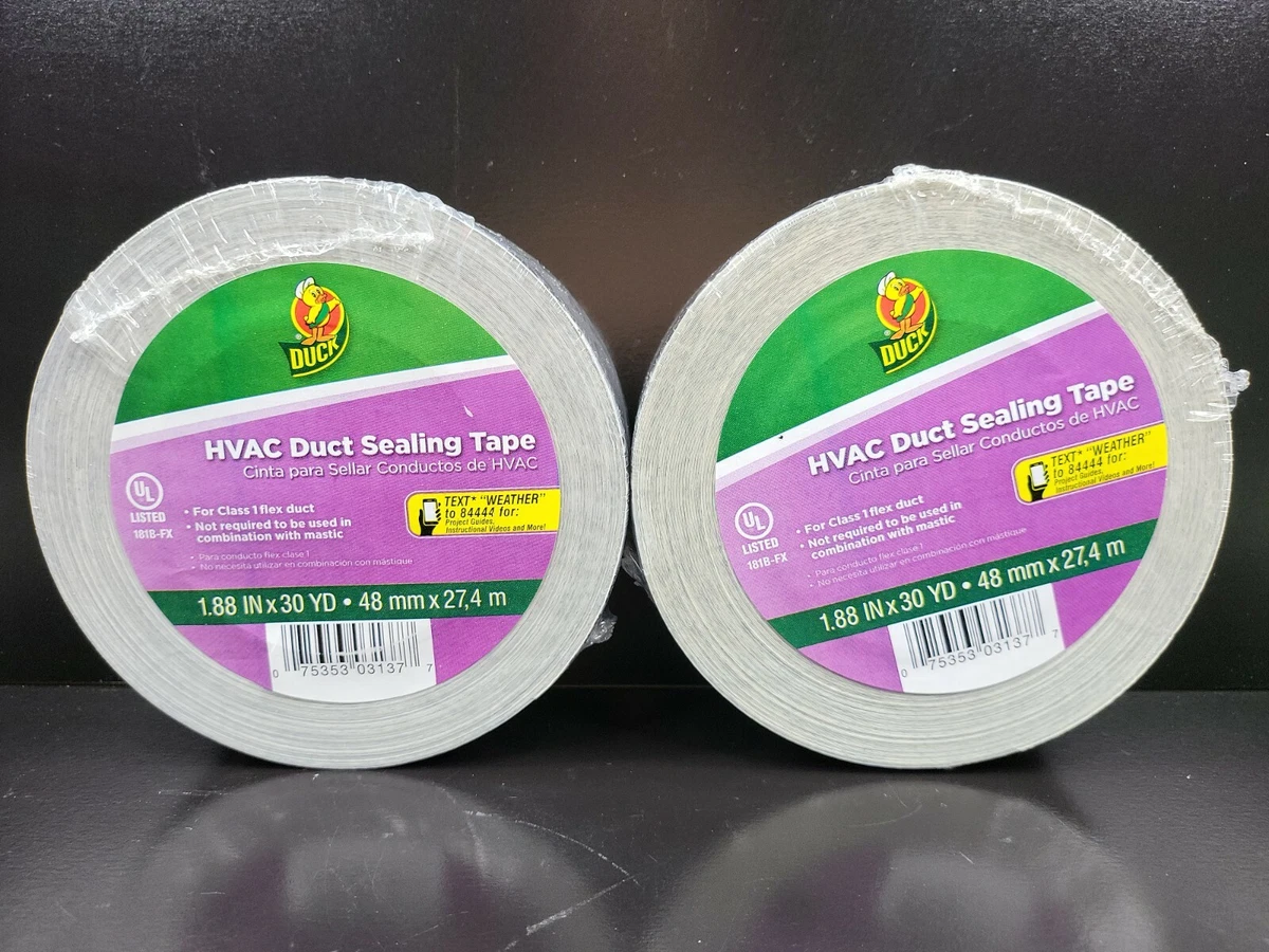 Duck X 30 Silver HVAC Duct Sealing Tape