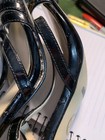 Michael Michael Kor’s Vintage Y2K T Strap Black Patent Jet Set Sling Sandals, 8 — photo 9