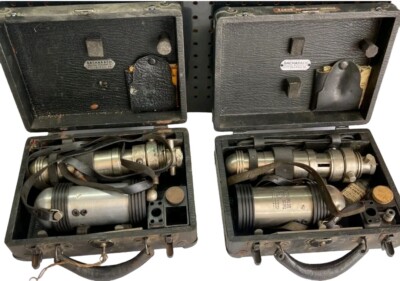 (2 Cases) Bacharach Premax Pressure Tester With Flasher (One Works One Untested)