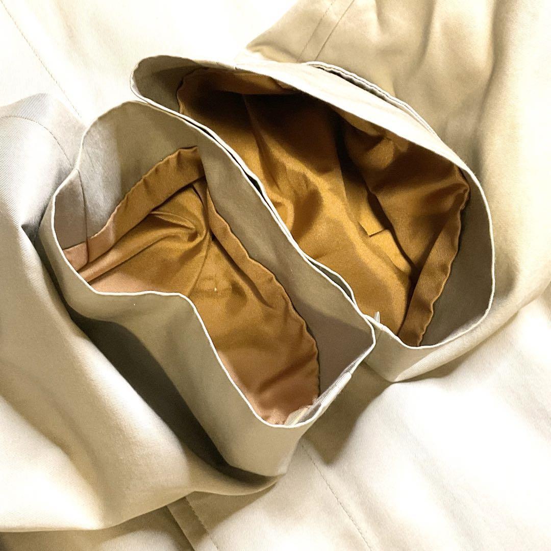 Burberry London Stand Up Collar Trench Coat Khaki With Nova Check Liner For Men thumbnail 23