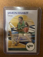 2021 panini chronicles javion hamlet tribute auto /75