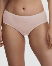 Chantelle Women's Pink Soft Stretch One-Size Seamless Hipster Panty One Size