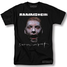Rammstein Shirt Rock Concert Merch Tour Vntg Graphic Design T-Shirt