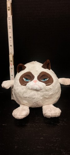 Peluche gatto scontroso di Ganz rotondo grasso stravagante peluche siamese himalayano - Foto 7 di 7
