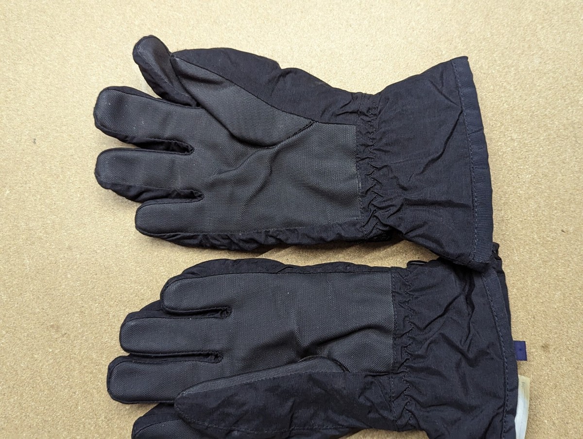 Hestra Gloves Adult Size 7 Black Ski Grip Palm Insulated Lined