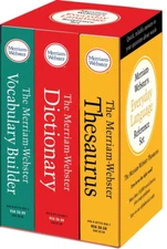 Merriam-Webster’S Everyday Language Reference Set - Dictionary, Thesaurus & Voca