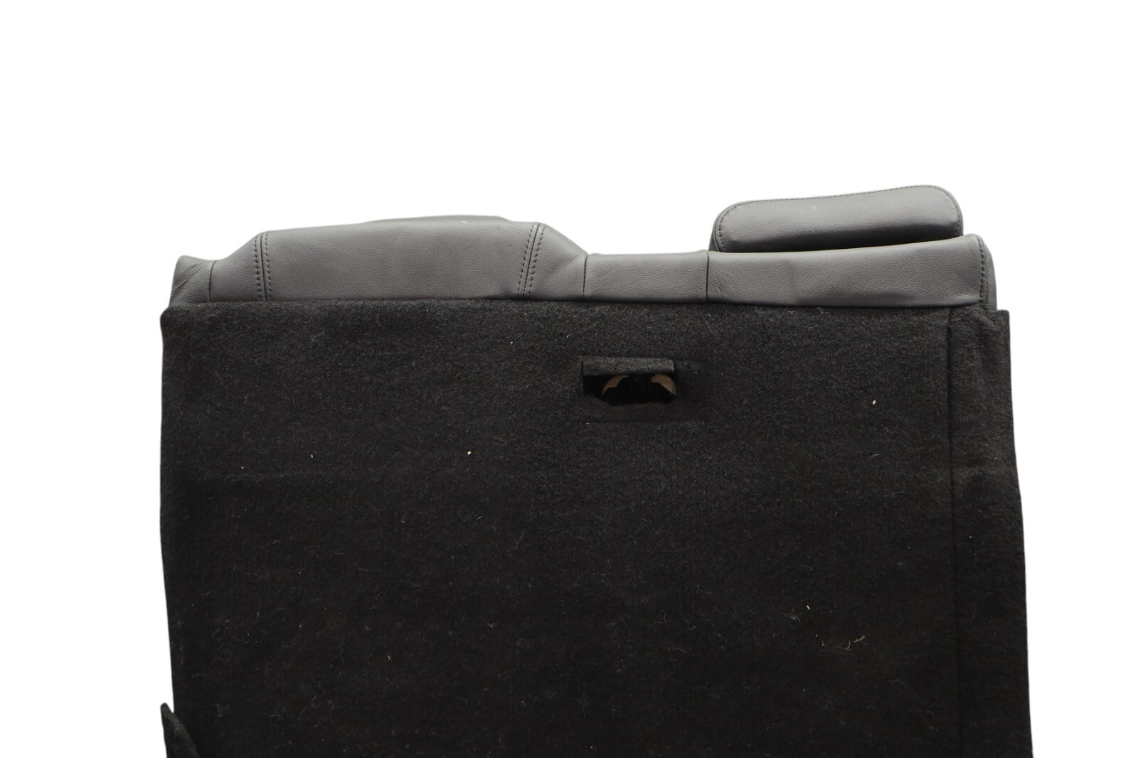 14-17 Maserati Ghibli Rear Left Driver Side Second Row Upper Seat Black Oem