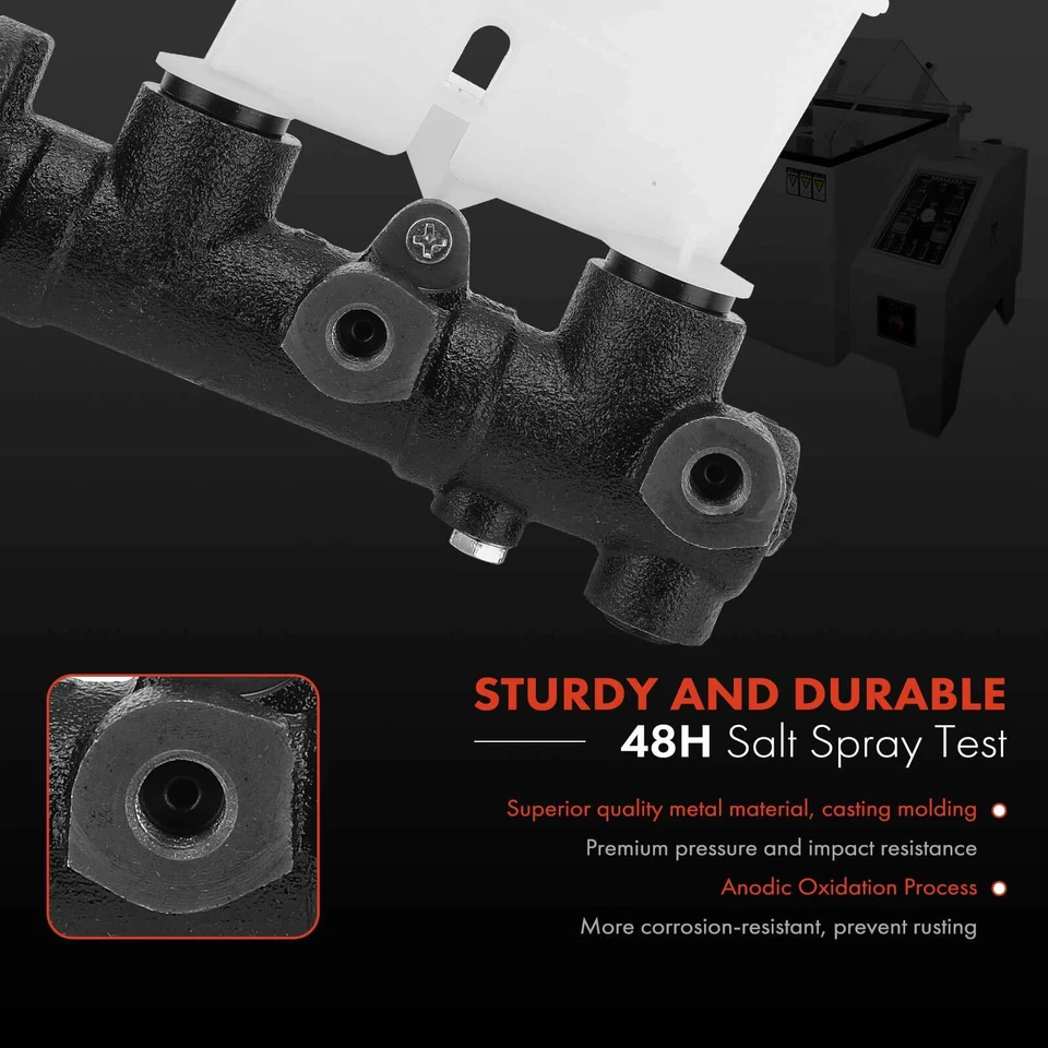 Brake Master Cylinder with Reservoir for Mazda B2000 1986-1987 B2200 B2600 90-93 - Image 2 of 4