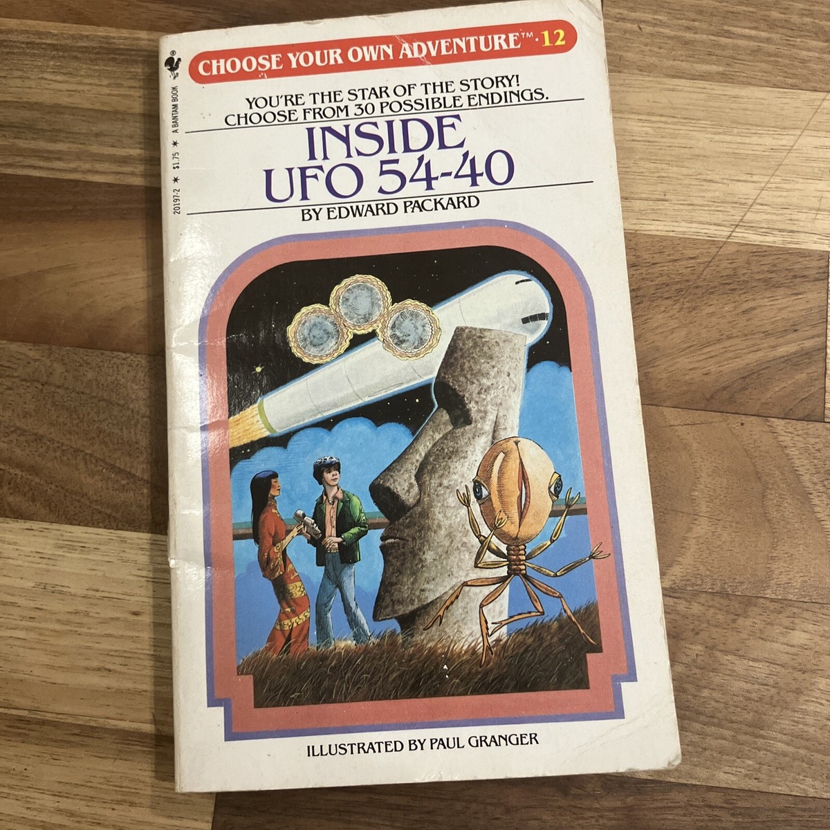 Choose Your Own Adventure: 1982 1st Edition. Inside UFO 5440. Ed