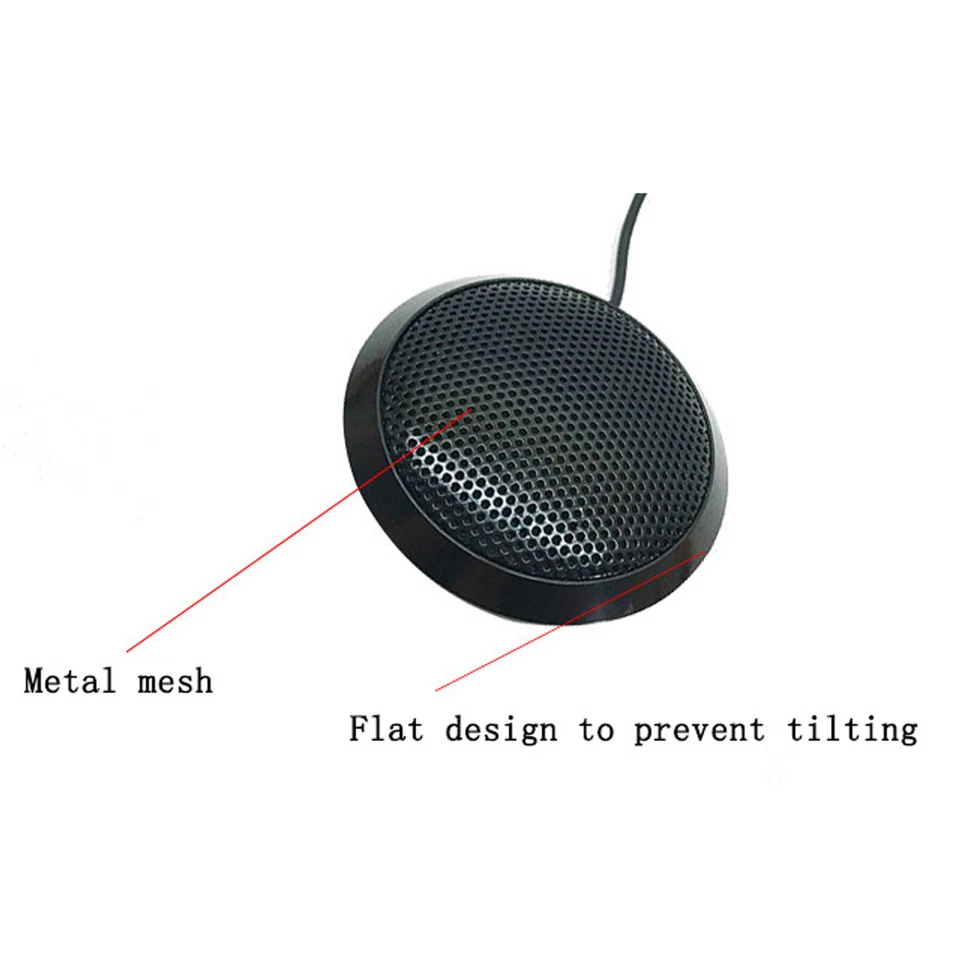 Micronic Microphone Desktop Boundary Conference Mic Meeting Interview 3.5mm Jack - Image 2 of 4