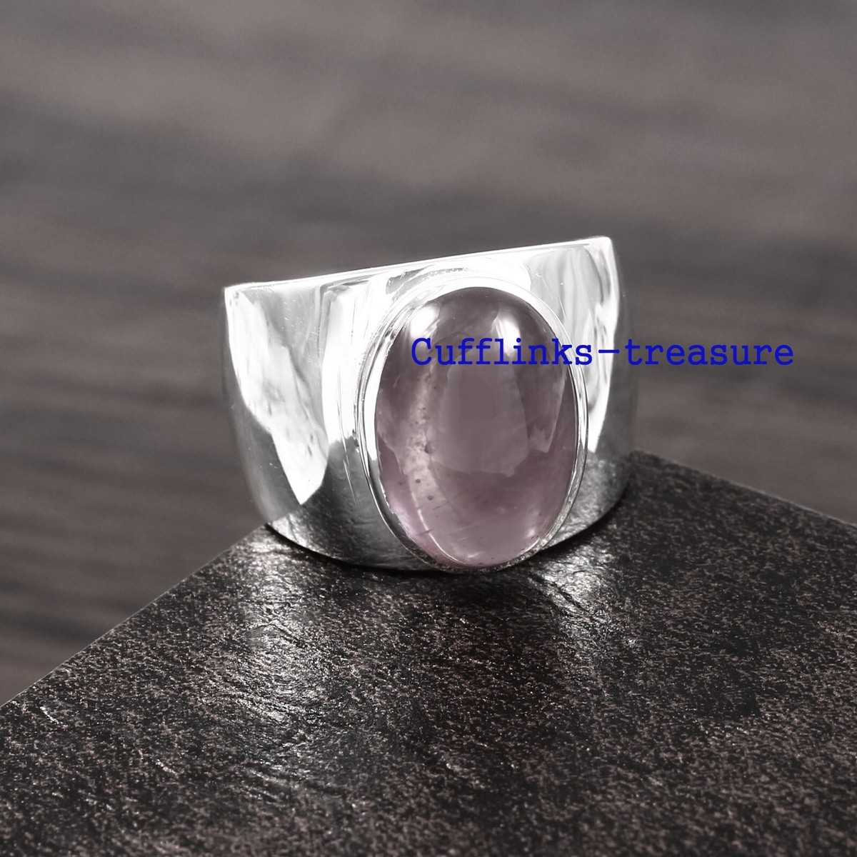 Natural Smoky Quartz Gemstone with 925 Sterling Silver Ring For 