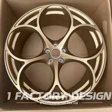 1PC CUSTOM 19" FITS FOR ALFA ROMEO 4C 960 MATT BRONZE FORGED WHEELS RIMS