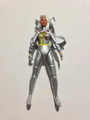 Vintage Uncanny X-Men - Storm Action Figure Toy Biz Marvel 1991 Silver Variant