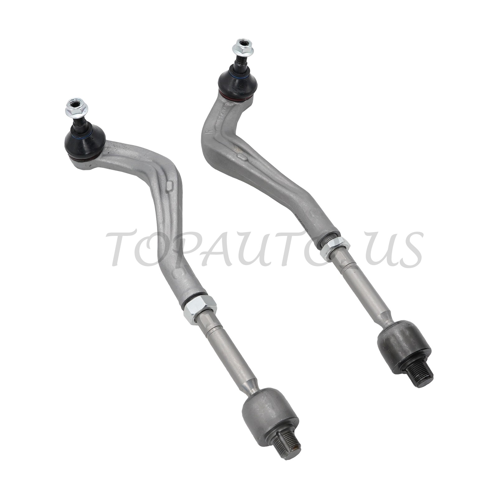 4PCS 673004614 673004615 LH & RH Inner+Outer Tie Rod End For Maserati Levante US