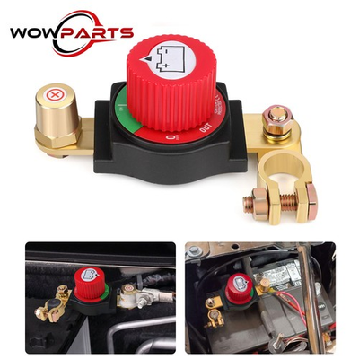 #ad Battery Disconnect amp; Top Post Kill Switch 12V 48V Heavy Duty Shut Off For Car RV $16.98