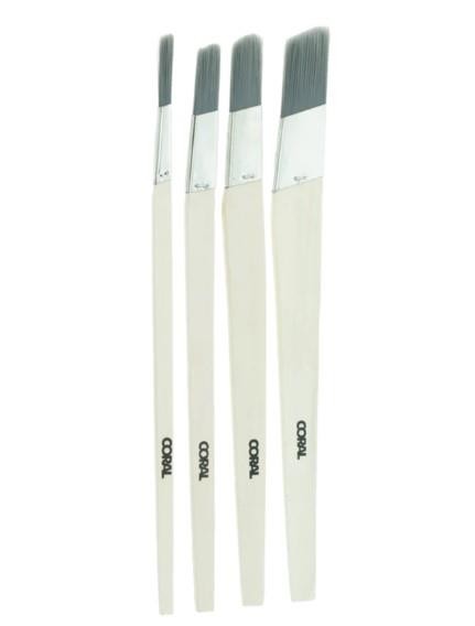 Coral Precision Lining Fitch Brushes 4-Set - Image 2