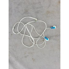 Sony MDR-E9 Vintage Wired Earbuds White Blue Translucent Walkman Headphones 3.5m