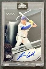Isaac Collins (Auto) - Encased. 2026 Topps Chrome Black. CBA-IC