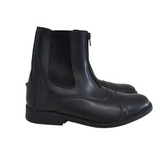 TuffRider Starter Zip Paddock Boots Women Ladies Equestrian 3042 Black Size 9.5