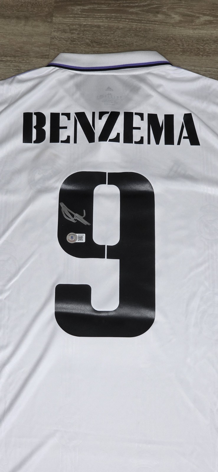 Karim Benzema Signed Autographed Real Madrid Jersey BAS Beckett 🔥🔥 BEST PRICE