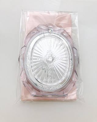 JILL STUART Beauty Compact Mirror II With a pink pouch NEW Japan