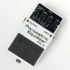 RARE BOSS PQ-4 Parametric Equalizer 4-Band Pedal Made in Taiwan Tested Used