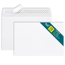 6x9 Open Side Envelopes 15 Pack White Self Seal Peel and Seal 28 lb Booklet