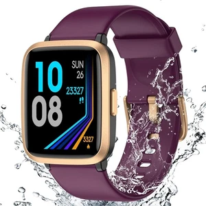 Fitness Activité Tracker Watch comme moniteur de fréquence cardiaque Fitbit Pedomètre pour les femmes